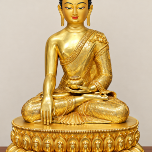 Buddha statue (gold plated)
